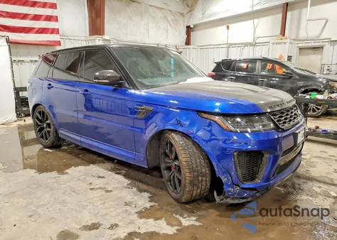 2020 Land Rover Range Rover Sport Svr from USA, damaged, VIN SALWZ2RE5LA724333